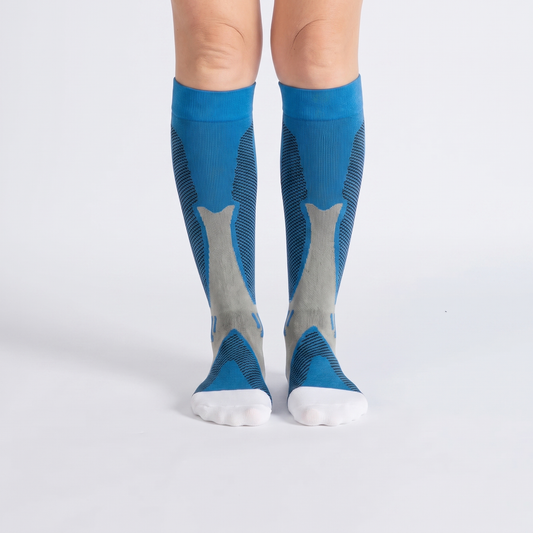OrthoFlow™ Compression Socks - Royal Blue