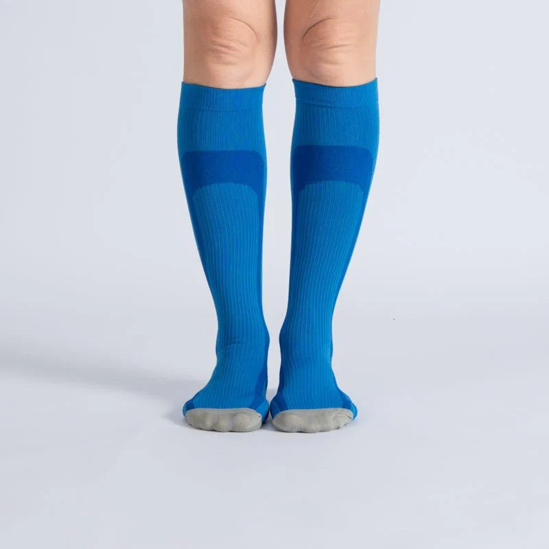 OrthoFlow™ Compression Socks - Blue Gray