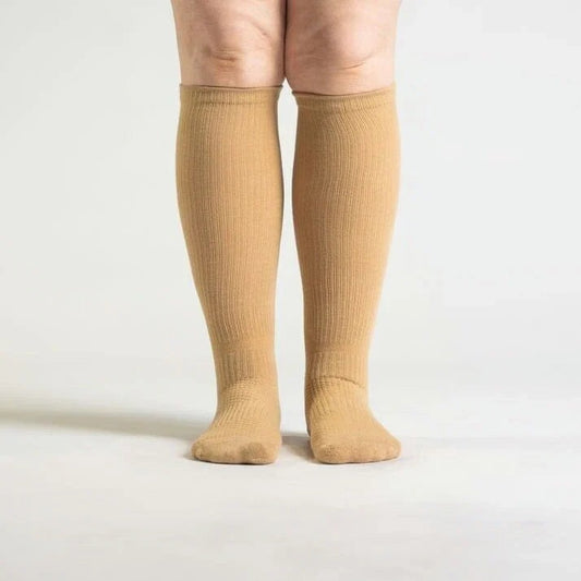 OrthoFlow™ Compression Socks - Tan