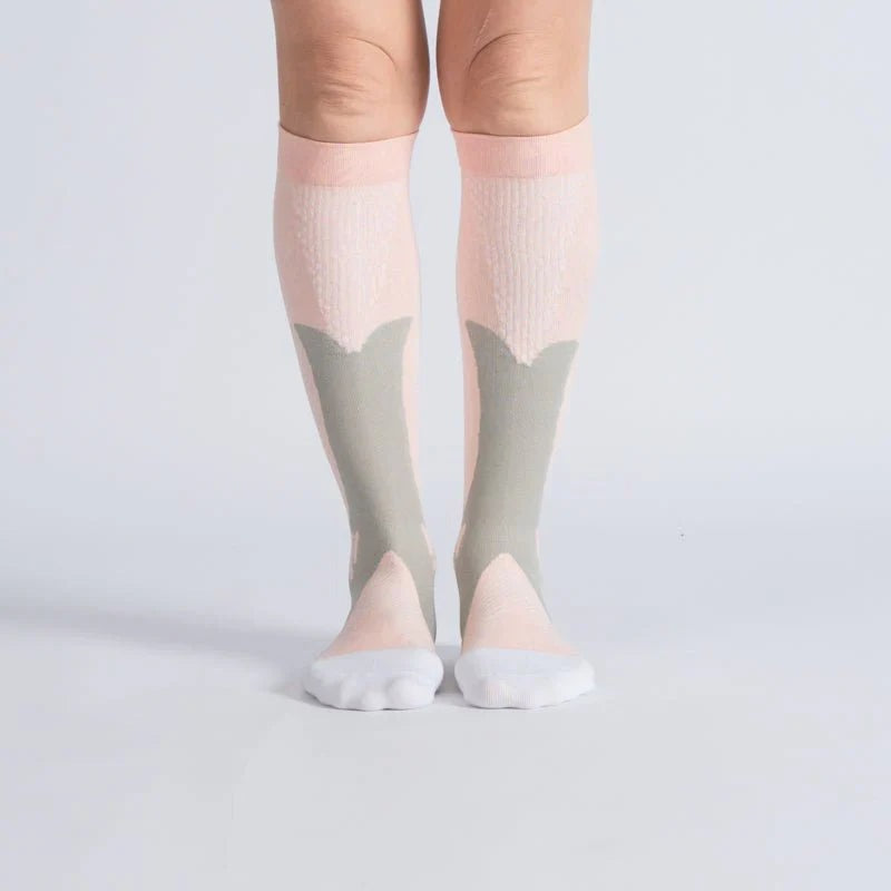 OrthoFlow™ Compression Socks - Orange Black