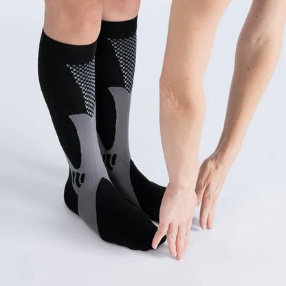 OrthoFlow™ Compression Socks - Midnight Gray