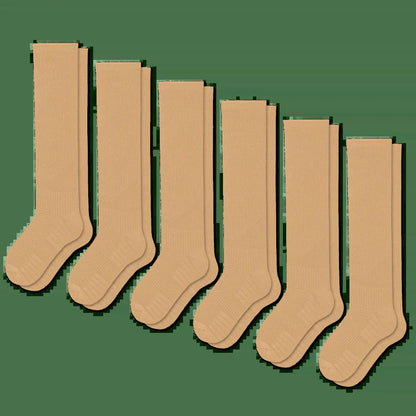 OrthoFlow™ Compression Socks - Tan