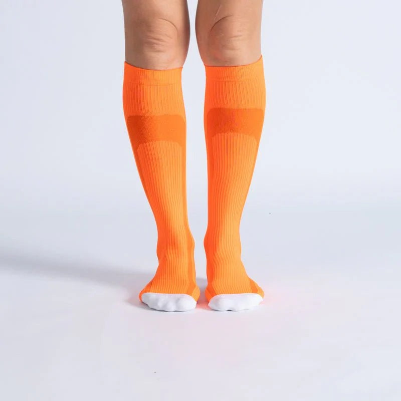 OrthoFlow™ Compression Socks - Green White