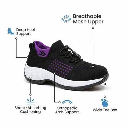 ShiftPro™ – 12-Hour Shift Shoes for All-Day Foot, Knee & Back Pain Relief