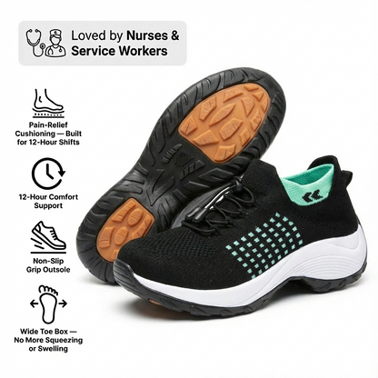 ShiftPro™ – 12-Hour Shift Shoes for All-Day Foot, Knee & Back Pain Relief
