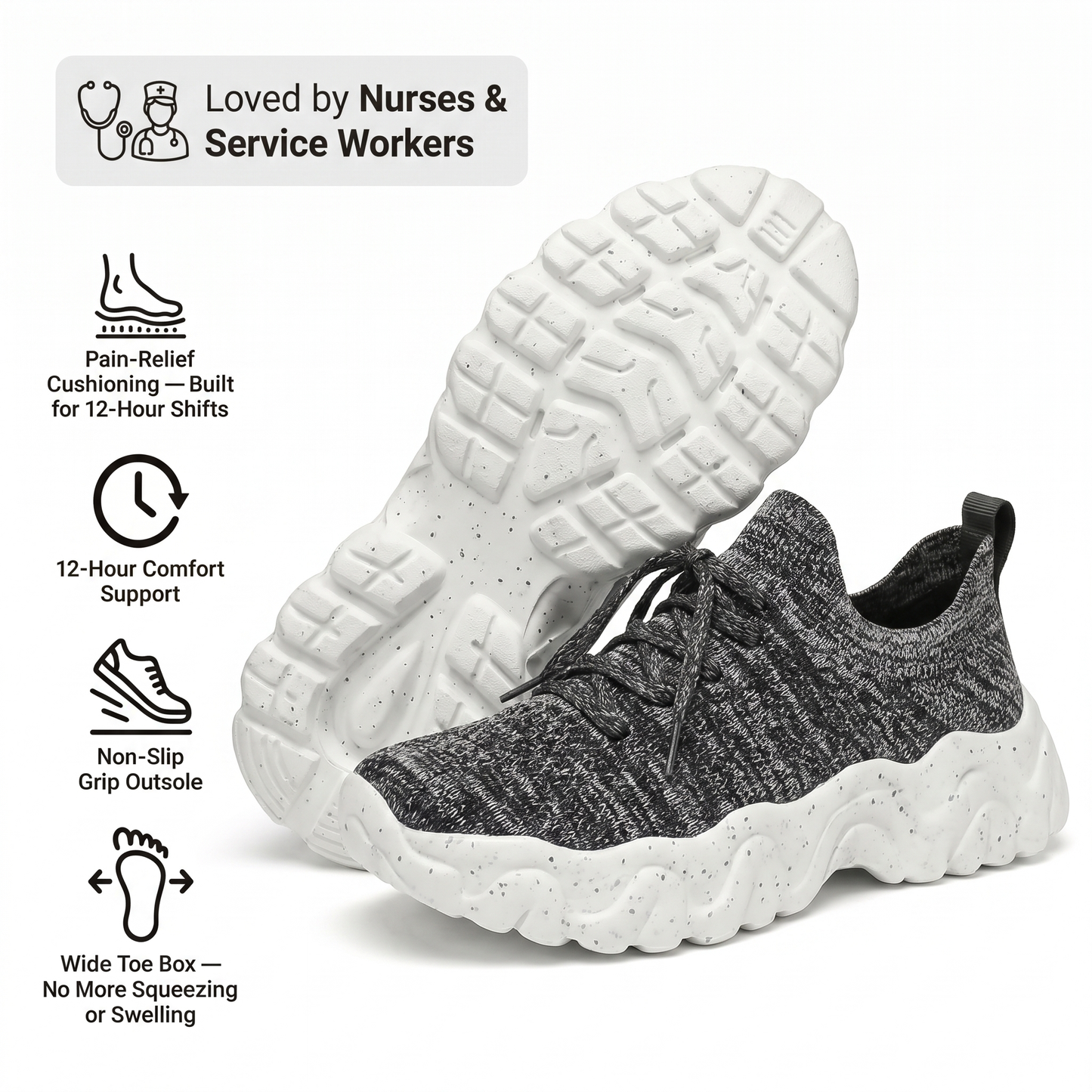 Healthy and Supportive Walking Shoes