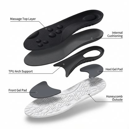 Orthora™ Massage Insoles – 12 Hour Shift Comfort