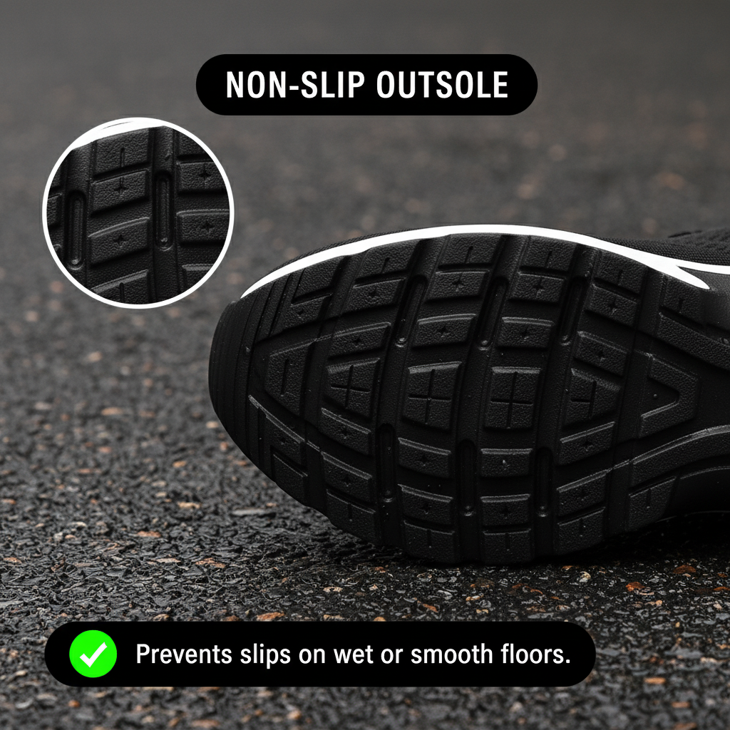 Orthora™ Pro — 12-Hour Shift Shoes for All-Day Foot, Knee & Back Pain Relief